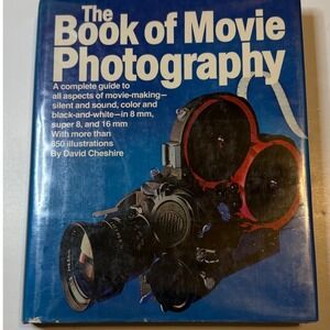 Vintage Alfred A. Knopf The Book of Movie Photography Hardcover Blue 1979 Guide